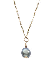 Tahiti Pearl teardrop pendant with 14K gold filled